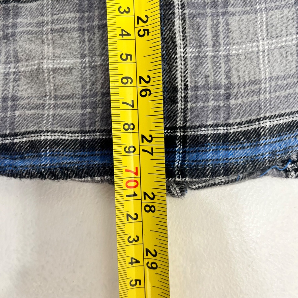 Vintage Wrangler Mens Wrancher Shirt Multicolor Plaid Western Snap Pockets‎ - Picture 7 of 9